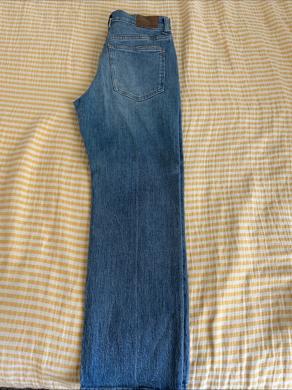 Madewell Classic Blue 90s Straight-Leg Jeans